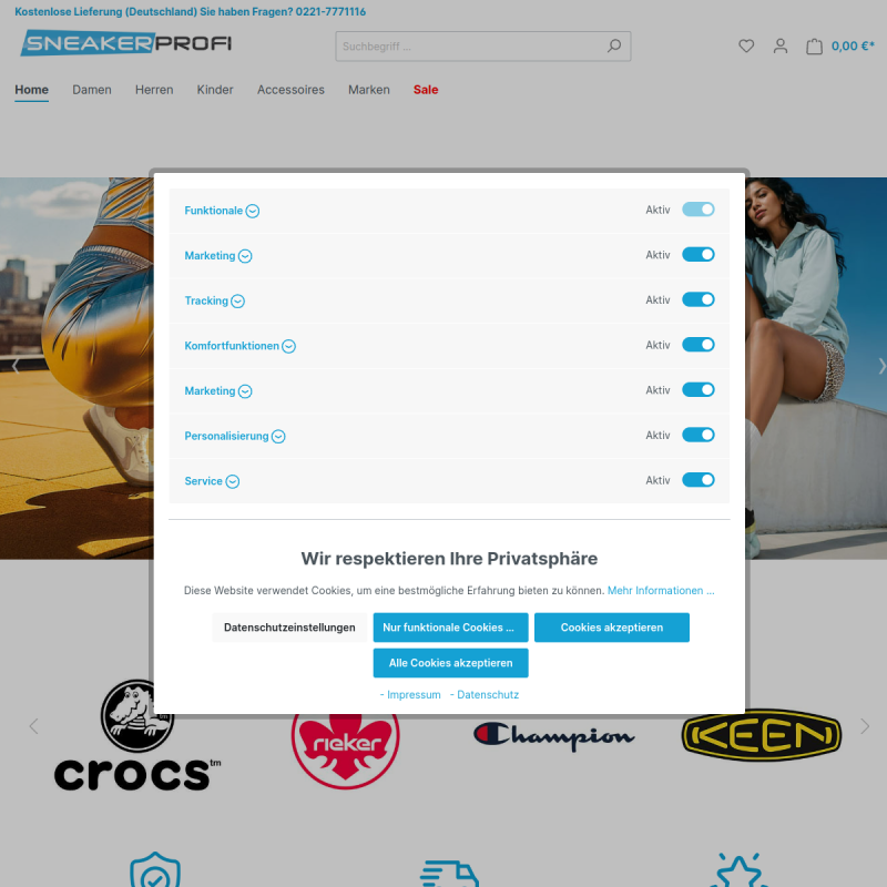 Sneakerprofi.de - Sneaker günstig online kaufen.